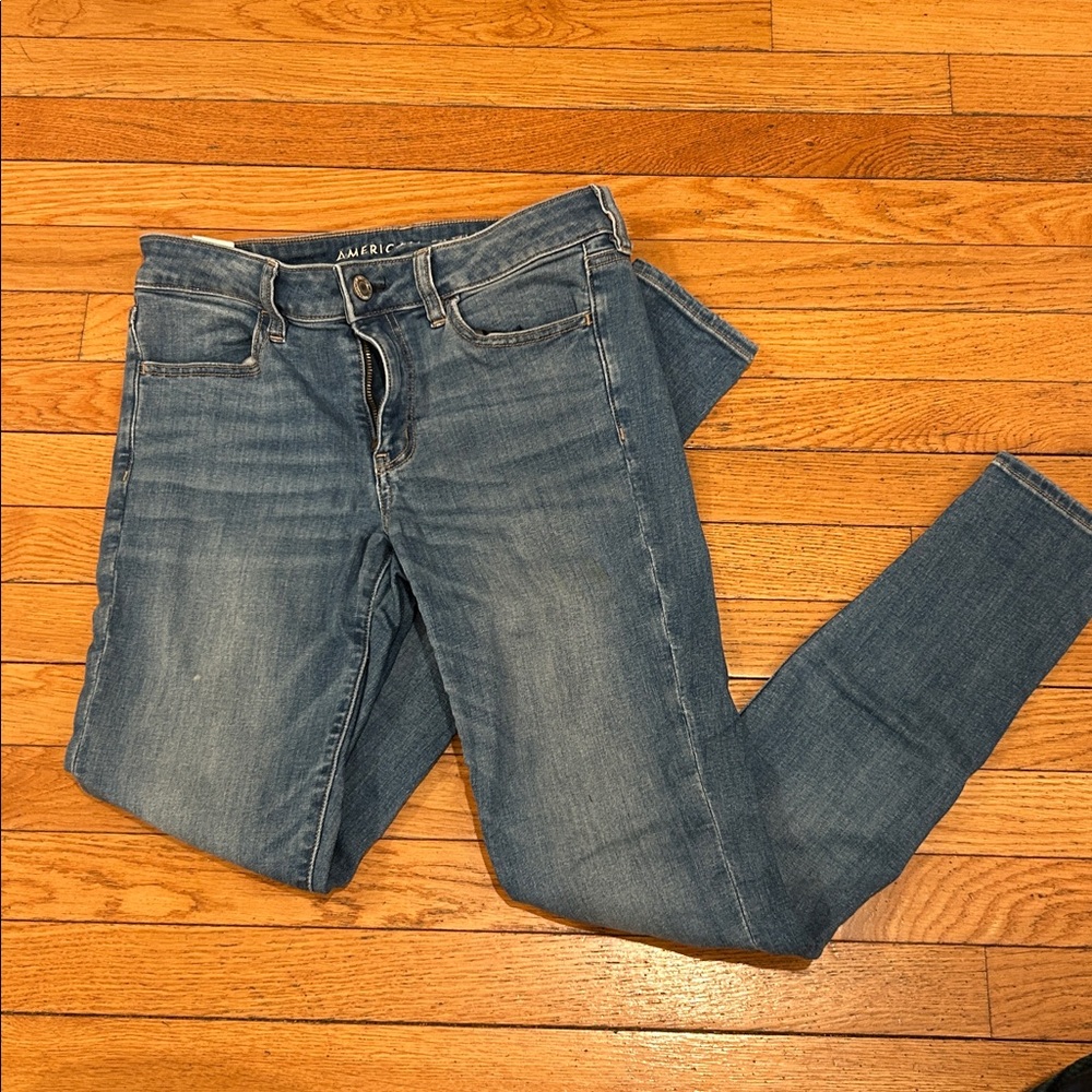 American Eagle Outfitters Women's Skinny Jean Jeggings Size 6 Long